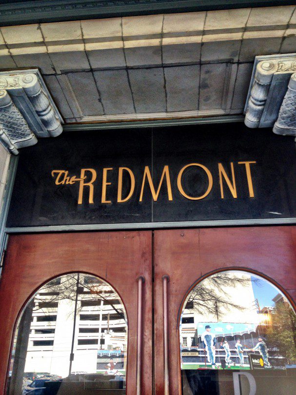 The Redmont_front door